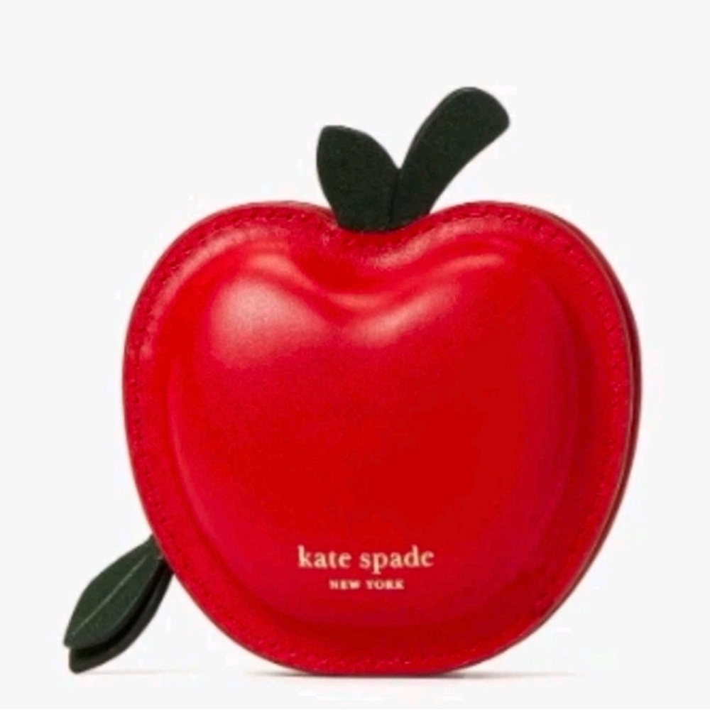 KATE SPADE CRISP RED APPLE COIN PURSE BAG CHARM